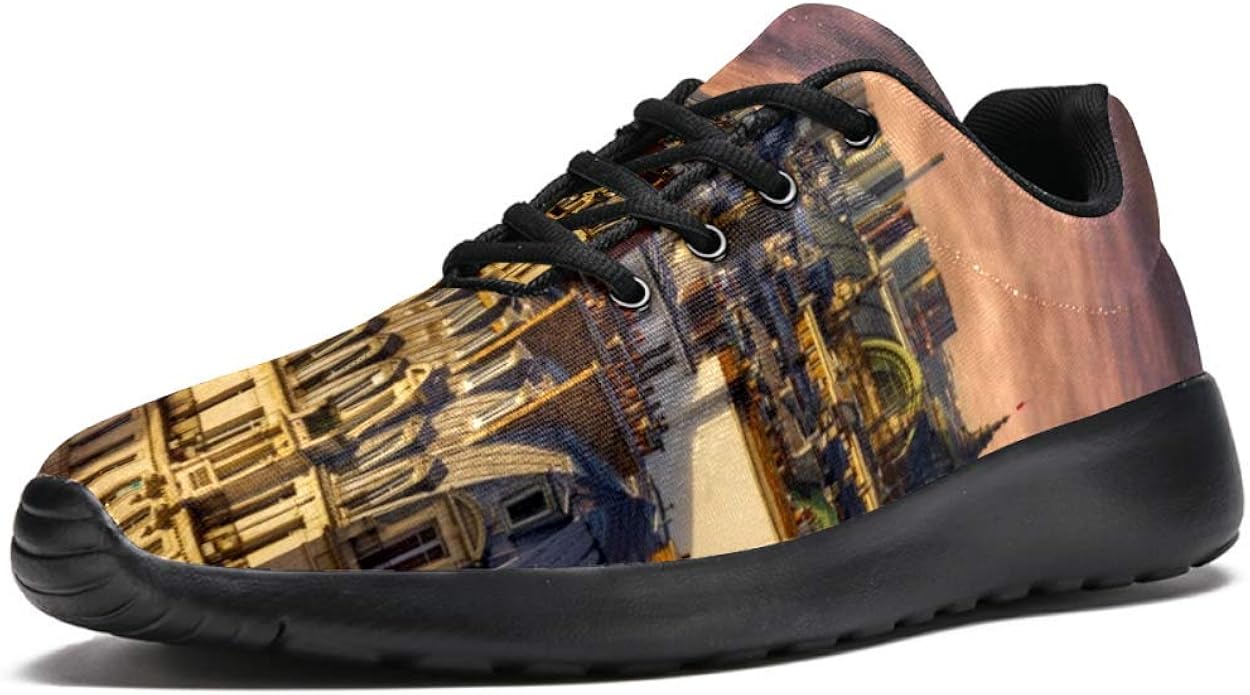 LORVIES Walking Shoes for Women Casual Lace