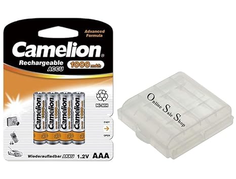 4X Camelion AAA Akku 1000mAh für Telefon Siemens Gigaset A400 A415A A510A C610A C610H E300 Telekom Sinus 300 302i A300 128 18