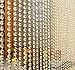 12 Feet Crystal Beads Clear Chandelier Bead Lamp Chain