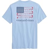 Vineyard Vines Men's Americana Golf Flag Short-Sleeve Pocket Tee