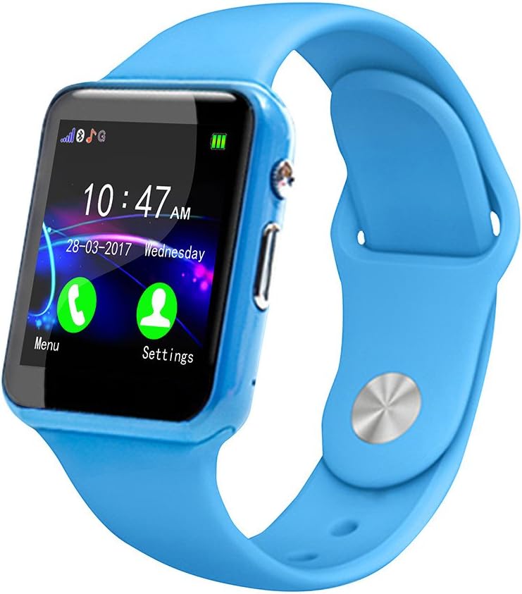 certainPL G10A Kids Smart Watch with Activity Tracker IP67 Waterproof Fitness Watch for Kids (Blue)