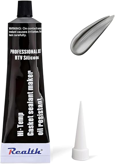 Realth Silicone Gasket Sealant Gasket Maker 3.53 oz High Temp RTV SG410