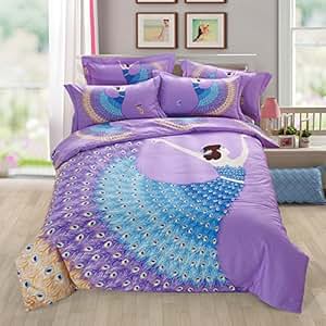 Amazon.com: TheFit Paisley Textile Bedding for Young Adult