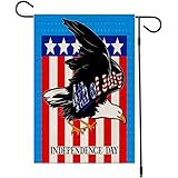 DmHirmg 4th of July Flag,Independence Day Flag,Garden Flag for Independence Day Home Garden Yard Decorative