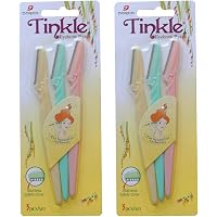 Tinkle Eyebrow Razor Pack of 6