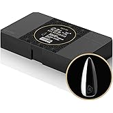 Apres Gel-X&reg; Sculpted Stiletto Medium Tip Box | 500pc Gel-X Tips, 11 Sizes 00-9, Premium Quality