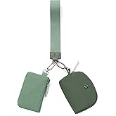 Mum's Memory Mini Zip Around Wristlet Wallets for Women -KeyChain Wallet with Detachable Dual Pouch Wristlet -Key Chain Coin Purse Small Wallets