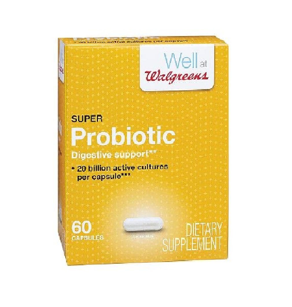 Amazon.com: Walgreens Super Probiotic Digestive Support Capsules 60 ea ...