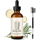 Fari Oil Hair Growth Oil, Botanical Scalp Oil with Herbal Infusion, Nourishes Damaged Hair, Prevents Hair Loss, Plant-Based Formula for All Hair Types – 2oz (1PCS)