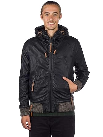 Naketano Herren Jacke in Lederoptik