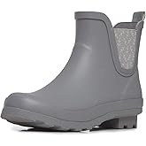 Laura Ashley Women's Waterproof Mid Cut Ankle Rain Boots