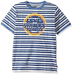 Levi's Boys' Big Graphic T-Shirt, Dutch Blue, S
