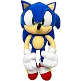 GE Animation GE-52749 Sonic the Hedgehog 14" Sonic Stuffed Plush