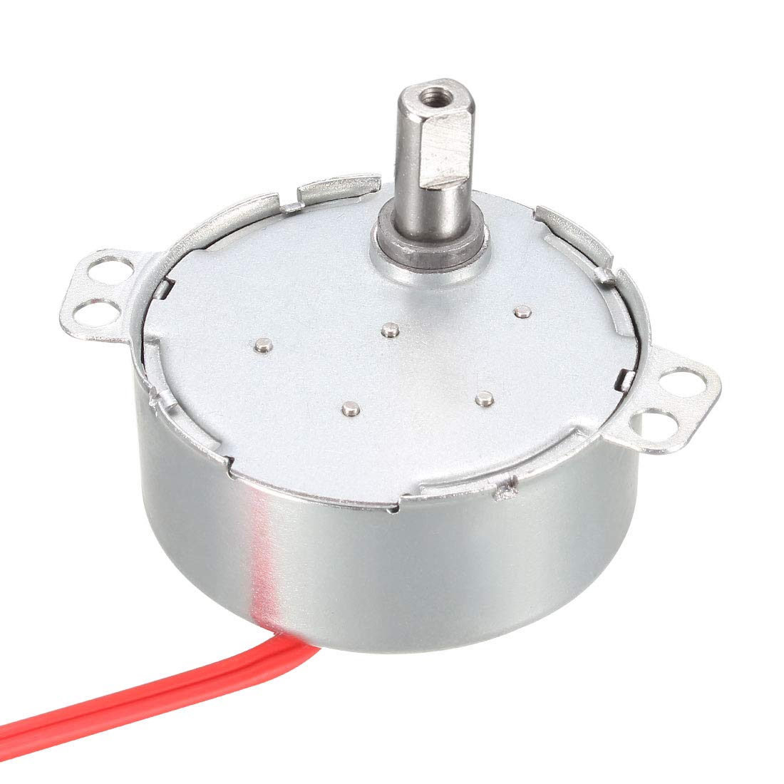 sourcing map Electric Motor Synchronous Motor Turntable Synchron Motor AC 12V 50/60Hz 4W 9-11RPM CCW/CW Direction