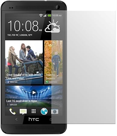 dipos I 2X Schutzfolie matt passend für HTC One Mini Folie Displayschutzfolie