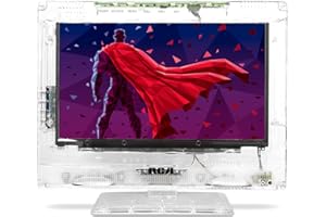 CONTINUUS RCA 13” Clearview HDTV | J13SE820, Transparent LED HD Television, High Resolution Wide Screen Monitor w/HDMI, VGA, Including Full Function Remote.…