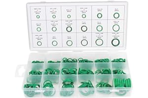 PANGOLIN 270 Piece O Rings Assortment Rubber O-Ring Assortment Kit Grommets Heavy Duty Professional for A/C Automotive, Mechanic,Tools & Home Repairs Tool-18 Sizes/Case