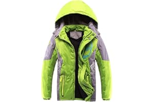 Vinmin Latest Boys Thicken Fleece Hooded Jacket Warm Quilted Coat Outdoor Cool Cute Fashion for Winter Autumn Spring