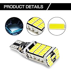 Sinytuto Pack-4 LED Reverse Lights, T15 4014 45SMD