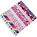 Nail File Set Bulk, Professional Emery Boards for Nails, 150/150 Grit Colorful,10 PCS