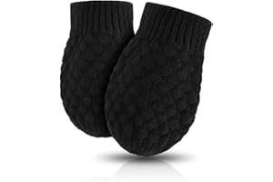 YVNEHCN Baby Knit Mittens Toddler Boys Girls Gloves Winter Infant Newborn No Scratch Mitten 0-3 Years