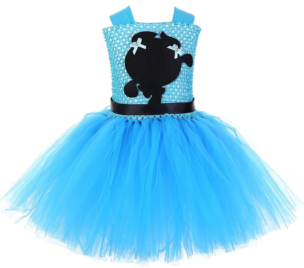 AQTOPS Powerpuff Girl Costume Halloween Role Play Costumes