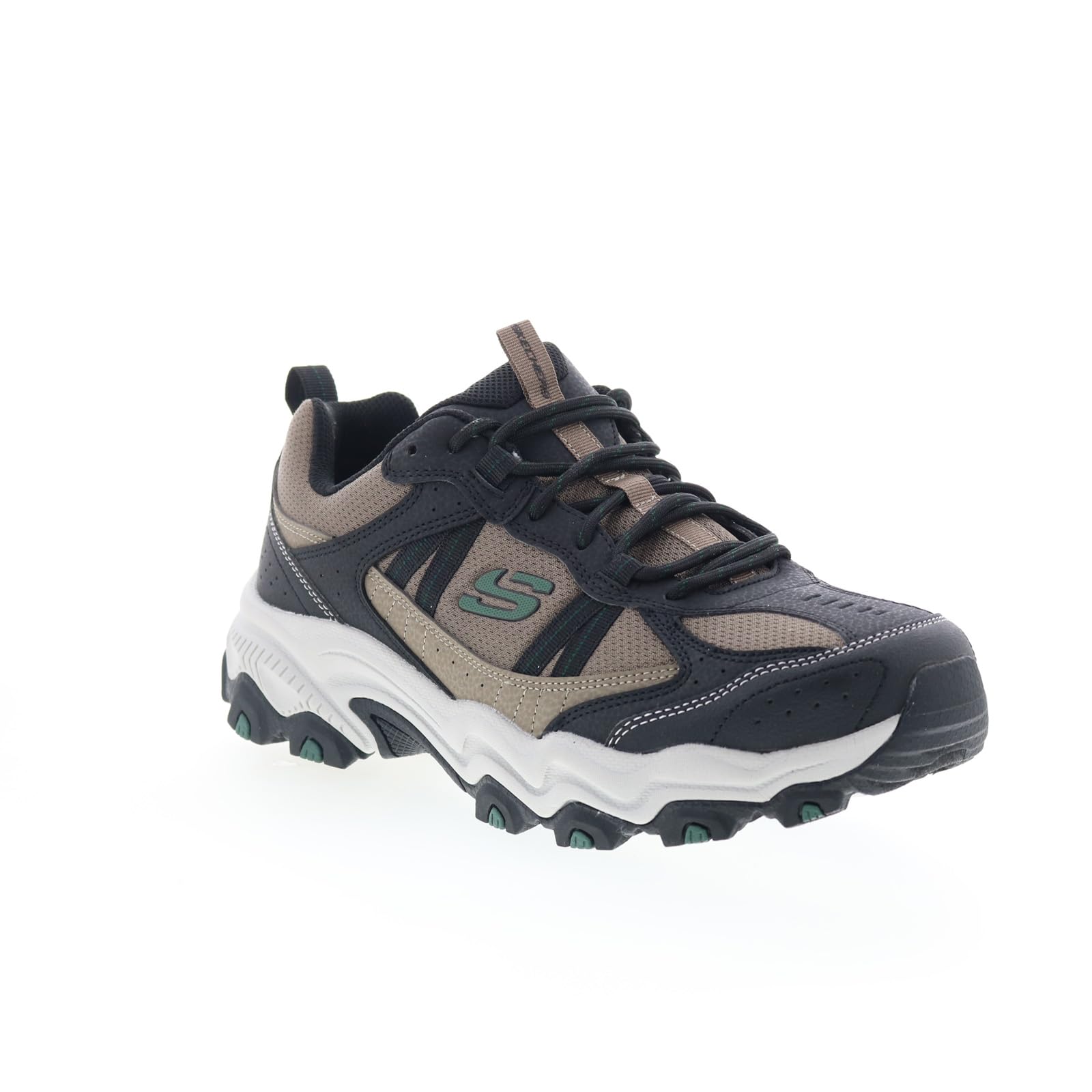 Skechers Mens Stamina at - Upper Stitch Brown Lifestyle Sneakers Shoes 12 Image