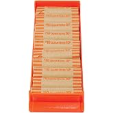 Control Group Coin Trays, Quarters, Orange, Pack of 4 Trays