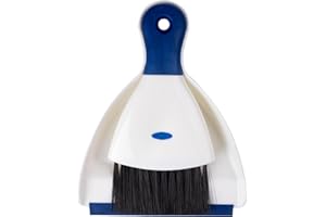 ITTAHO Mini Dustpan and Brush Set,Dust pan and Crumb Broom Cleaning Tool
