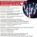 Crochet Kit, 9 Crochet Light Hooks, Lighted Crochet Needles Set - Led Crochet Hook Set with Ergonomic Handle, Crochet Hook Case and 9 Extra Batteries - 9 Knitting Needles from 2.5mm to 6.5mm (Green)