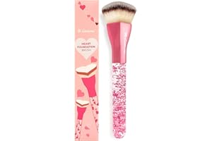 LAMORA Blending Liquid Makeup Foundation Brush - Kabuki Contour Brush, Face Buffing Brush With Pro Quality Synthetic Dense Bristles For Stippling Mineral Cream, Powder, Blush