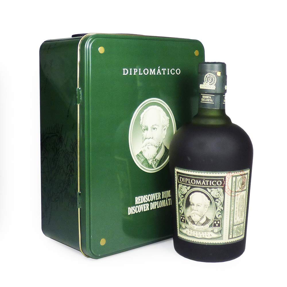 70cl Diplomatico Reserva Exclusiva Rum Suitcase Gift Set Ideal for Christmas, Corporate