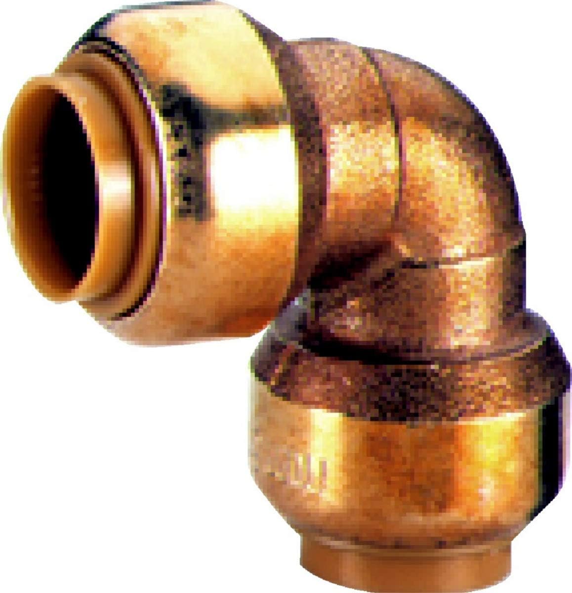 Coude 90° T090 instantané tectite femelle-femelle D12 pour tube cuivre PER et PB
