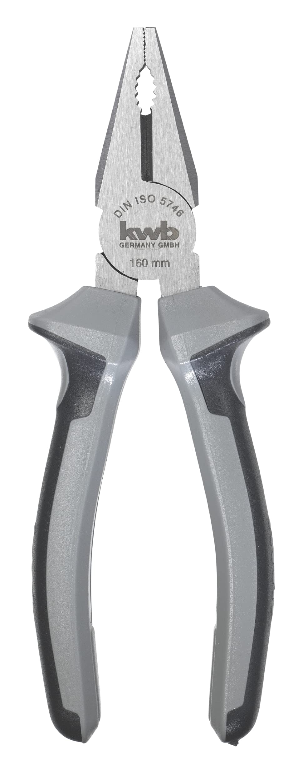 kwb Profi Combination Forceps 160 mm 386220, According to DIN ISO 5746, Robust Processing, Cutting Edges inductively Hardened