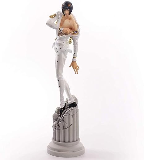 Amazon Com Huanghuang Jojo S Bizarre Adventure Golden Wind Bruno Bucciarati Figure Pen Atbc Pvc Abs Total Size 180mm Home Kitchen
