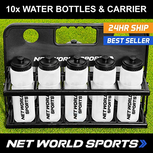 Net World Sports Sports Drink Water Bottle Carrier - with or Without Bottles. Stay hydrated and Perform to Your Best Ability