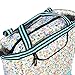 Olympia U.S.A. 2-Piece Rolling Shopper Tote and Cooler Bag, Beach
