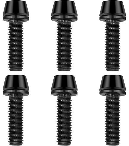 ALEFCO Tornillos Amortiguador Trasero MTB – Juego 2 Pares M8 21-86 Mm Acero Inoxidable Para Bicicleta, Scooter Y Silla Ruedas