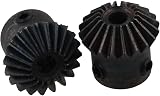 SGerste 45 Steel 20 Teeth 5mm Bore Tapered Bevel Gear Wheel Pack of 2 view 2