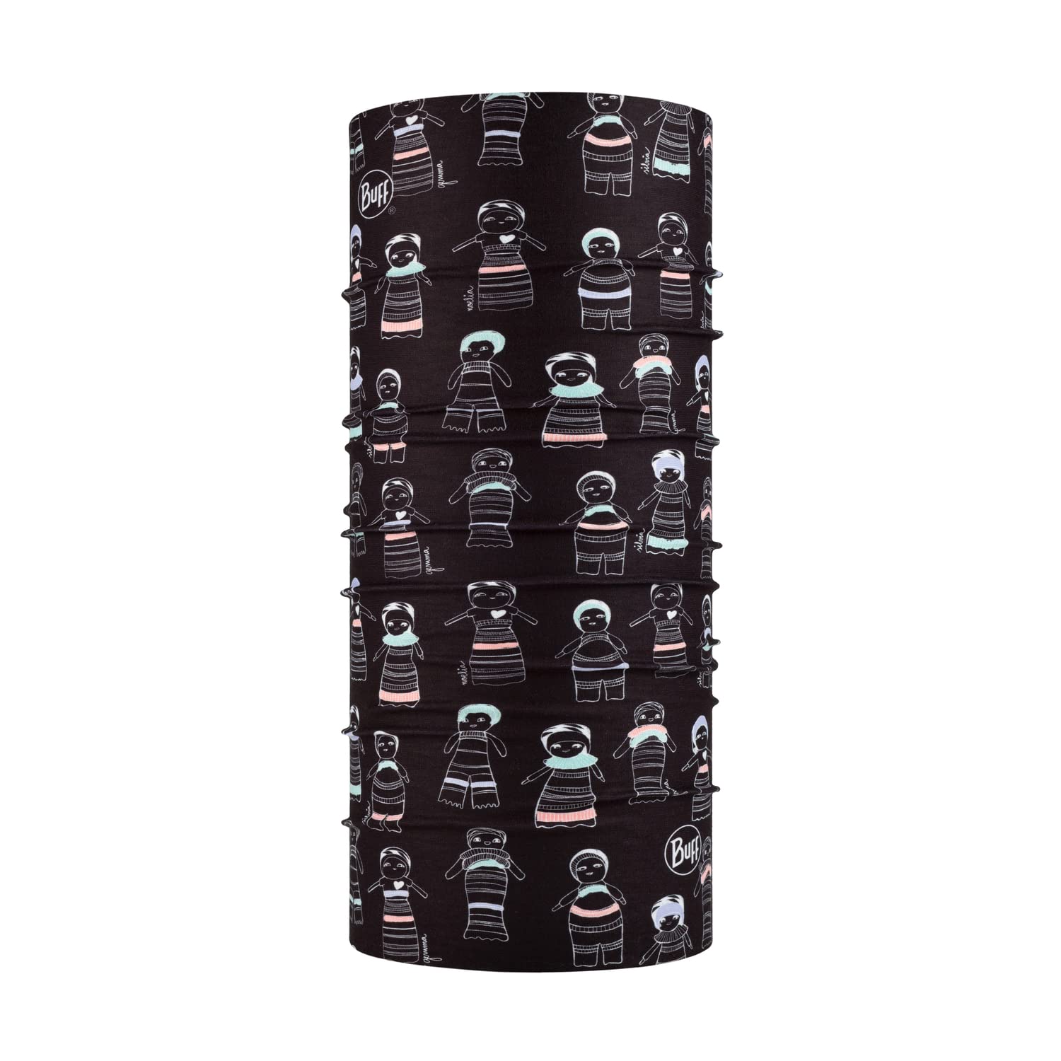 Buff Original EcoStretch Neckwear Junior CAMWA BLACK Girl One size