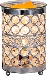 MASEN Crystal Wax Warmer Hollow Electric Candle & Wax Melt Holder view 2