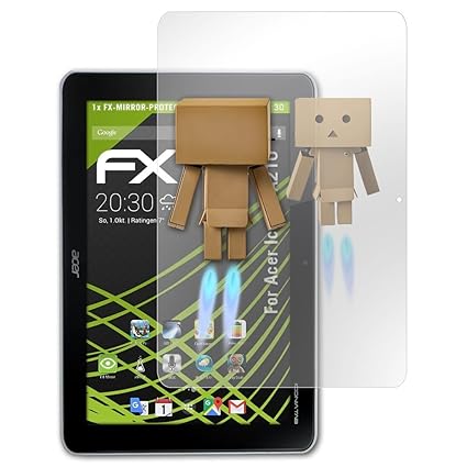 atFolix Displayfolie für Acer Iconia A210 Spiegelfolie, Spiegeleffekt FX Schutzfolie