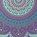 Gaiam Yoga Mat Classic Print Non Slip Exercise & Fitness Mat for All Types of Yoga, Pilates & Floor Workouts, Moroccan Garden, 4mm