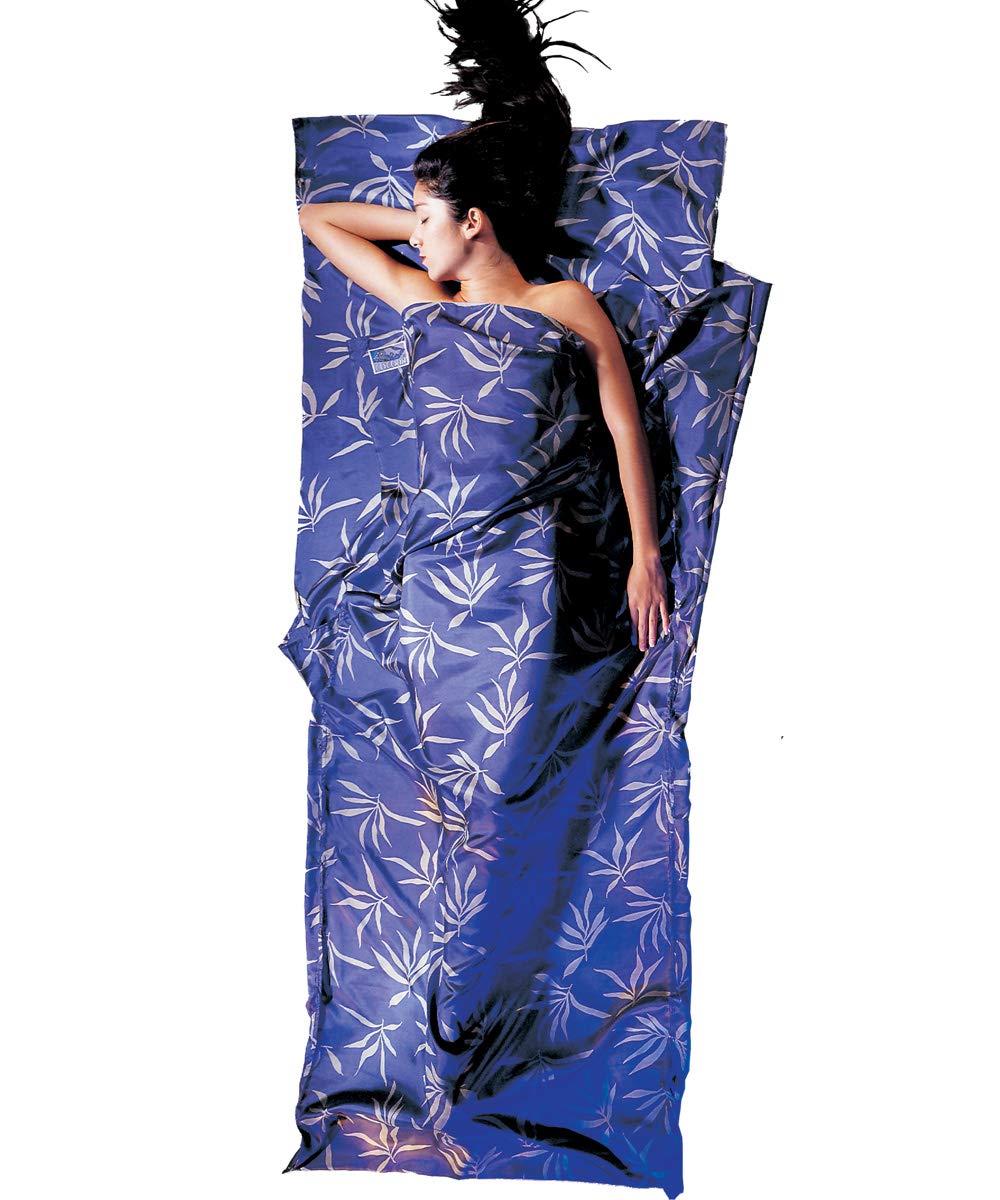 Cocoon Silk sleeping bag, (Leaves, 86-Inch x 35-Inch)