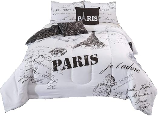 Amazon Com Casa J Adore 5 Piece Bedding Comforter Set Pillows