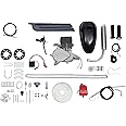 DDBESSIC 100cc Bicycle Motor Kit, 2-Stroke Gas Motor Bike Kit Conversion CDI Upgraded Motorized Bike Kit for Most 26" 28" V Frame Bikes Bicycle Scooter