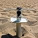 Beach Umbrella Sand Anchor Metal & Beach Bag - by USA Sand Anchors -Best For Spike,Base,Sand Grabber,Stand,Tommy Bahama Umbrellas-Twist In Ground- #1 Rated Best Sand Screw