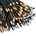 Esky Solar Fairy Lights Solar Lights Garden Solar LED String Lights Waterproof Solar Powered Fairy lights 100 LED 3 Modes 55ft 17m for Garden, Patio, Yard, Home, Wedding(Warm White)