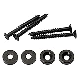 Dovewill 4pcs Neck Joint Ferrule Bushings Screw for