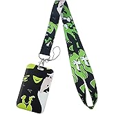 TCB Creations Wicked Witch Cartoon Characters Id Holder Lanyard Keychain